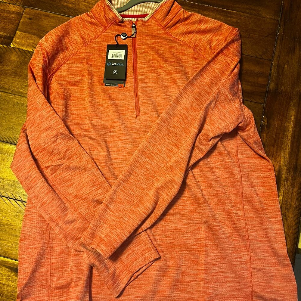 Space Dye Mini Grid Waffle Knit Pullover (Modern Fit)